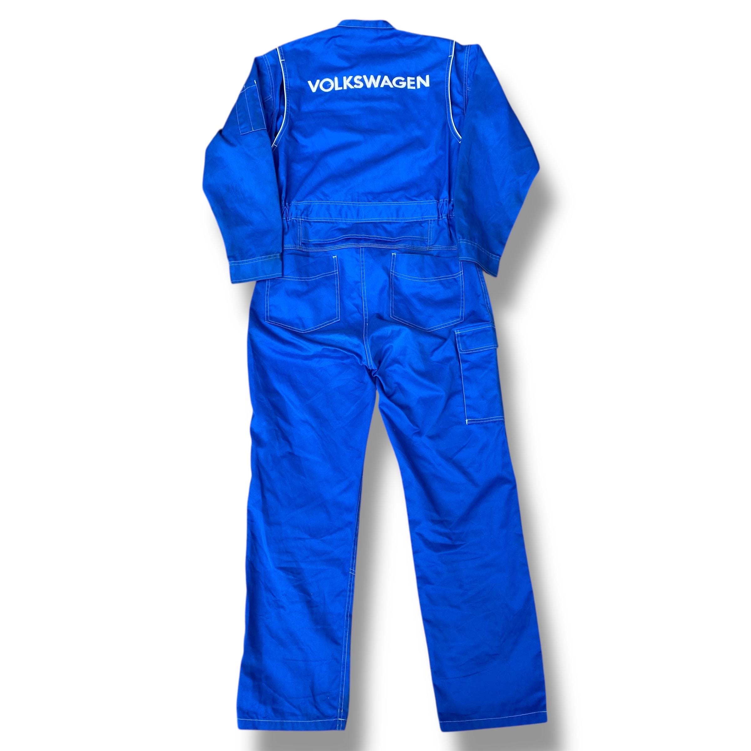 Vintage Volkswagen Coverall Racing Motorsports Team Jumpsuit