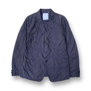 Vintage Undercover Jun Takahashi Overcoat Multipocket Jacket Crossover Uniqlo Japanese Brand Button Down Casual Minimalist Style Size M
