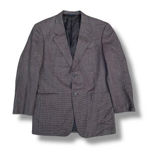 Vintage Iconic Yohji Yamamoto Coat Blazer Jacket Japanese Brand Casual Minimalist Formal Event Outfits Made in Japan Size M