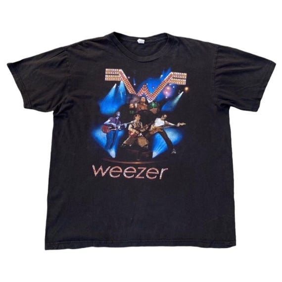 weezer 2008年ツアーTシャツ Vintage Y2K Weezer Troublemaker Tour 2008 Shirt Large