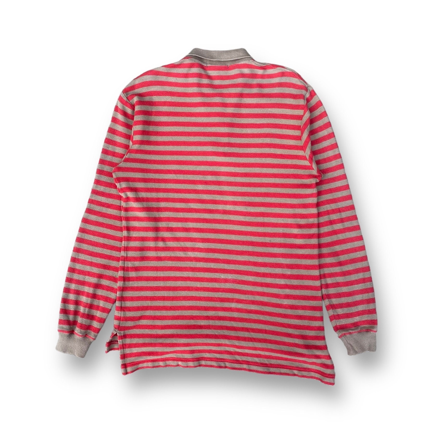 Vintage 90s Polo Ralph Lauren Striped Longsleeve Shirt Large Small