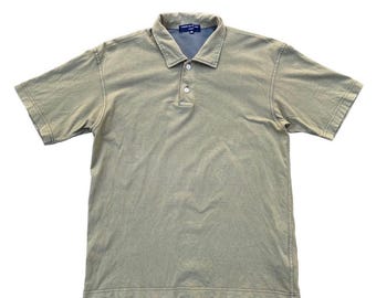 Vintage 90er Jahre Comme Des Garcons Poloshirt Kleine Button Down Designer Made in Japan Colourblock Größe S