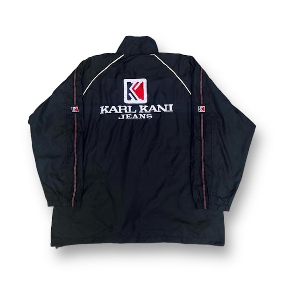 Vintage 90s Karl Kani Jeans Light Jacket Extra Large Big 