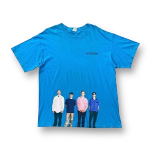 Vintage Weezer American Rock Band Extra Large Weezer “Blue Album” by DGC Records  Size XL