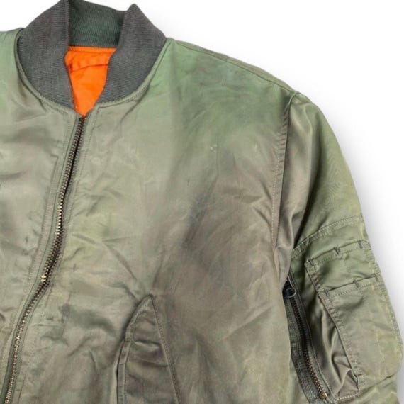 Vintage 90s Alpha Industries MA-1 Military Flight Jacket
