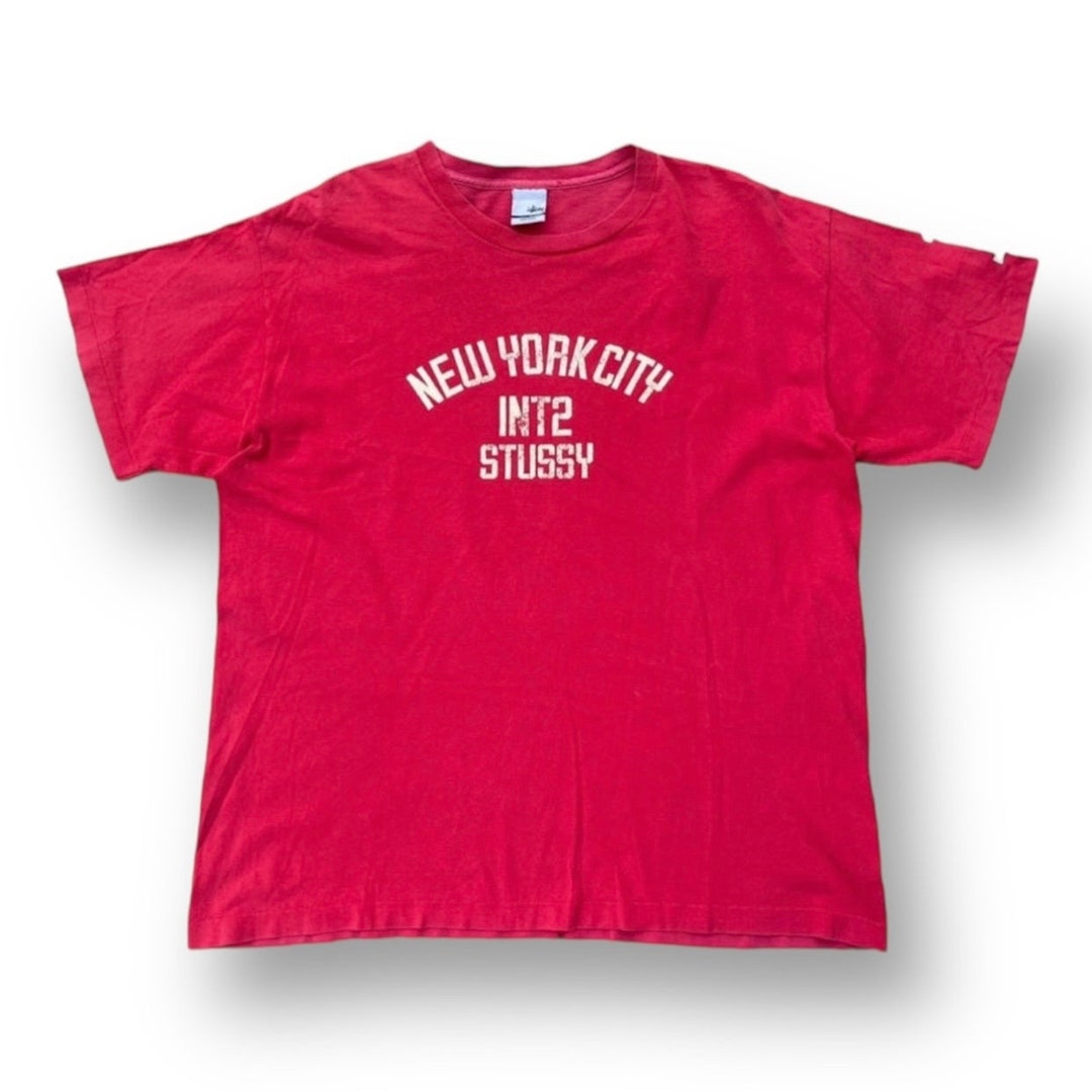 Vintage Stussy New York City Int2 Shirt Extra Large 2000's