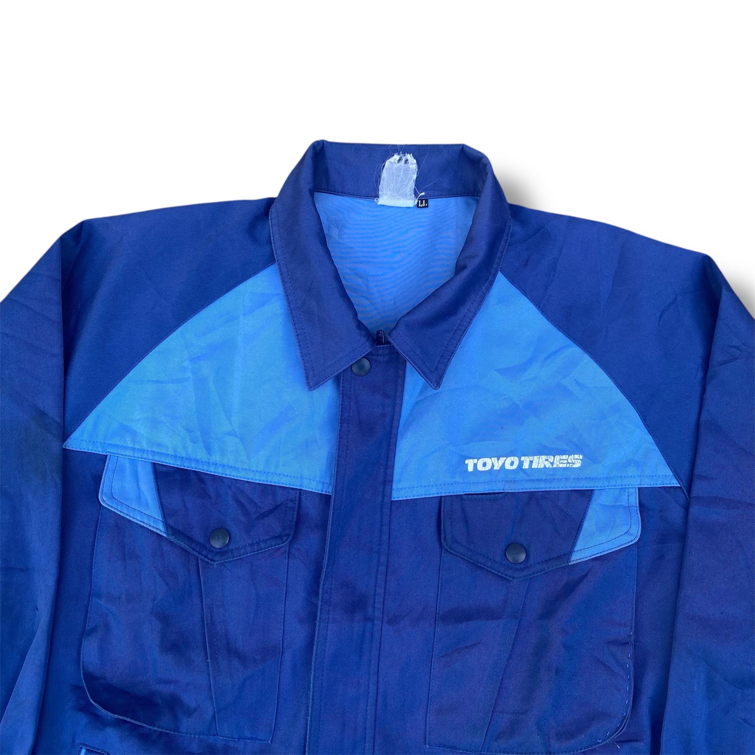 Vintage 90s Toyo Tires Workwear Jacket Staff Outerwear Outfits
