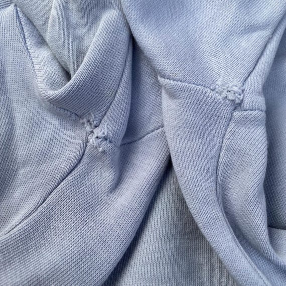 Vintage 90s Hot Iconic Agnes B Homme Paris Jacket Sweatshirt Snap