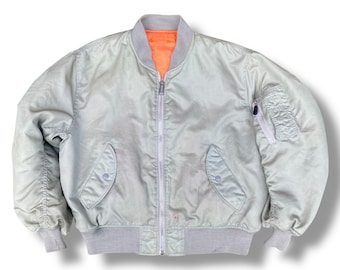 Vintage Uniqlo MA-1 Bomber Jacket Japanese Brand Military