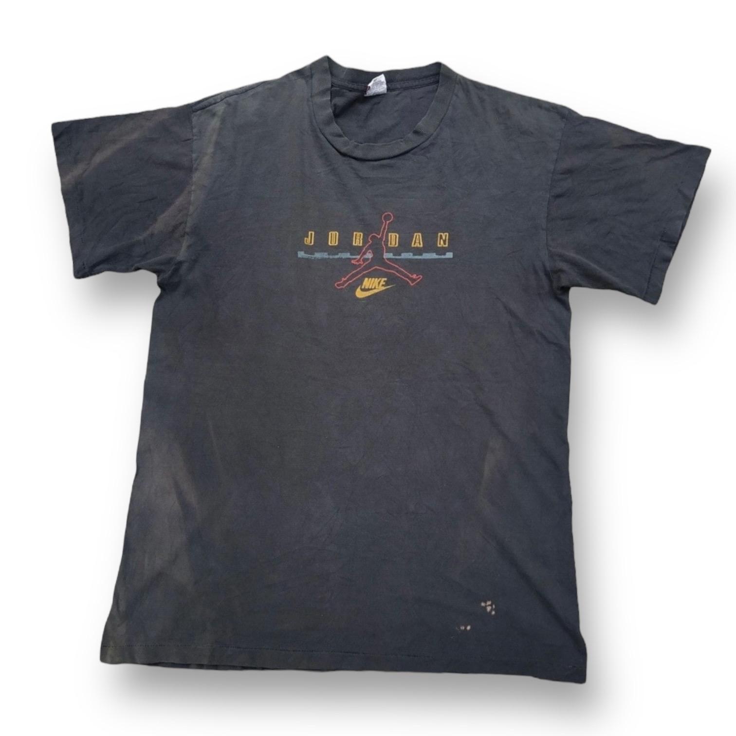 Vintage Nike Jordan Shirt Large Back Hit Photoprint Michael