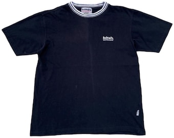 Vintage 90s Stussy International Oval Logo Distressed Tshirt Large