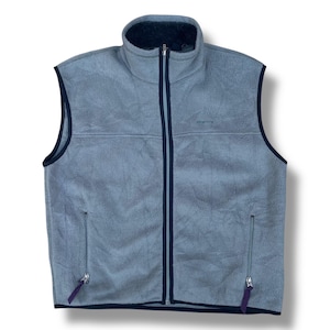 Vintage Y2K Patagonia Fleece Sweater Vest Full Zipper Made in Usa 2000’s Outdoor Gear Outfits Style Size M