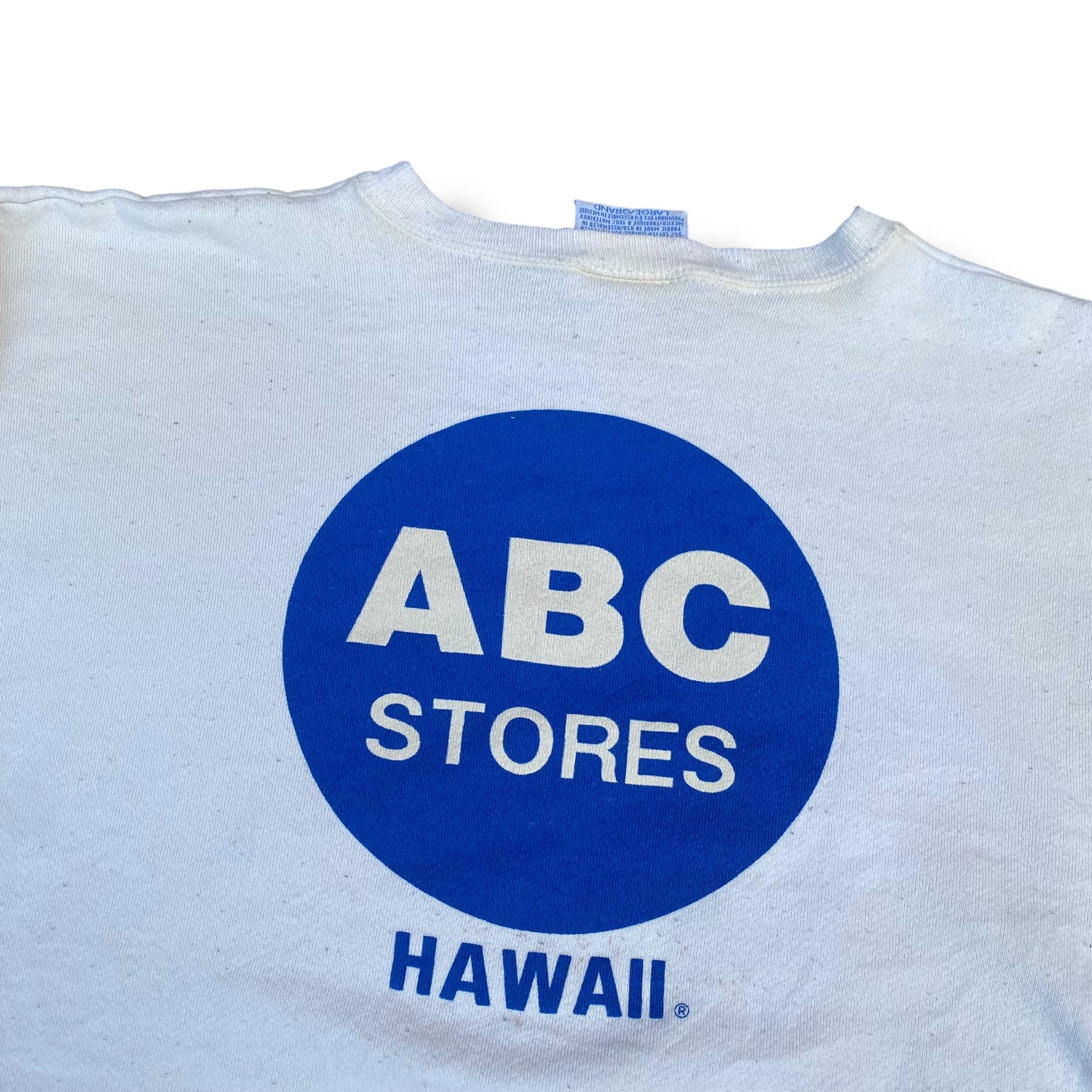 90年代ヴィンテージ ABCストア ハワイ スウェットシャツ プルオーバー 