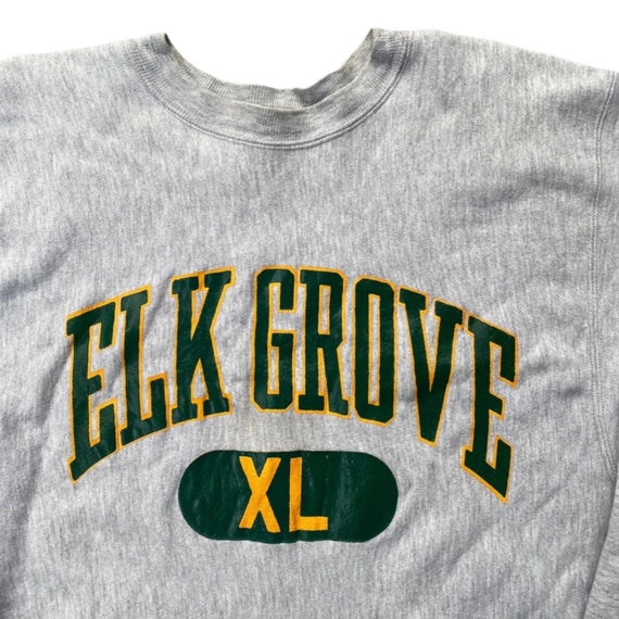 Vintage 80’s 90s Champion Reverse Weave Elk Grove… - image 2