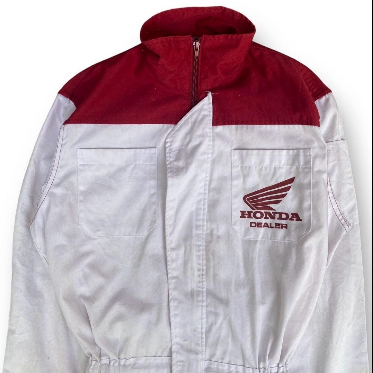 Vintage 90s JDM Japan Honda Dealer Coverall Motorsports Racing