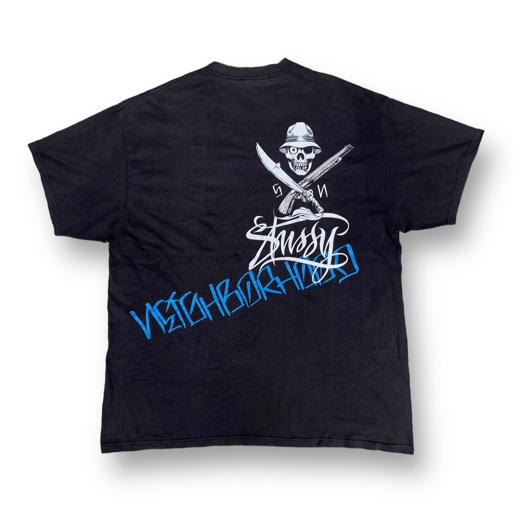 Vintage Neighborhood X Stussy Boneyards Collection Skull Skate