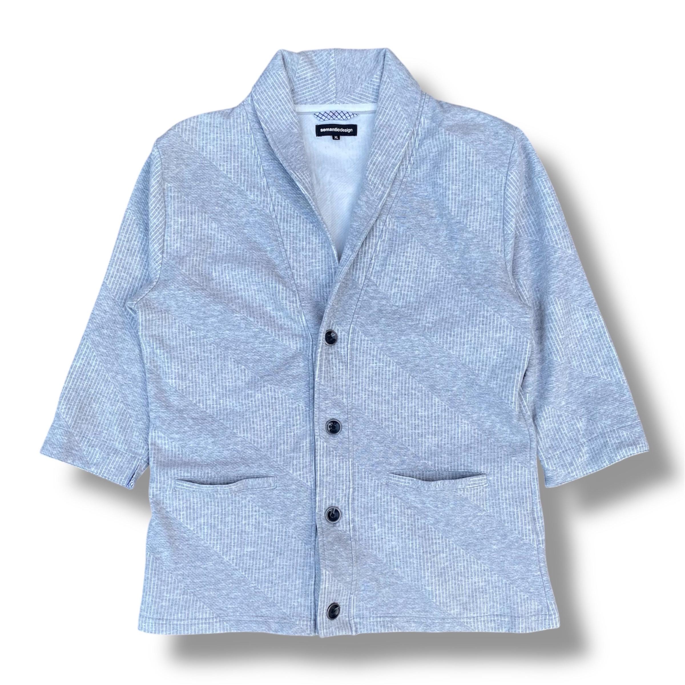 Vintage 90s Semantic Design Jacket Minimalist Casual Style Outfits