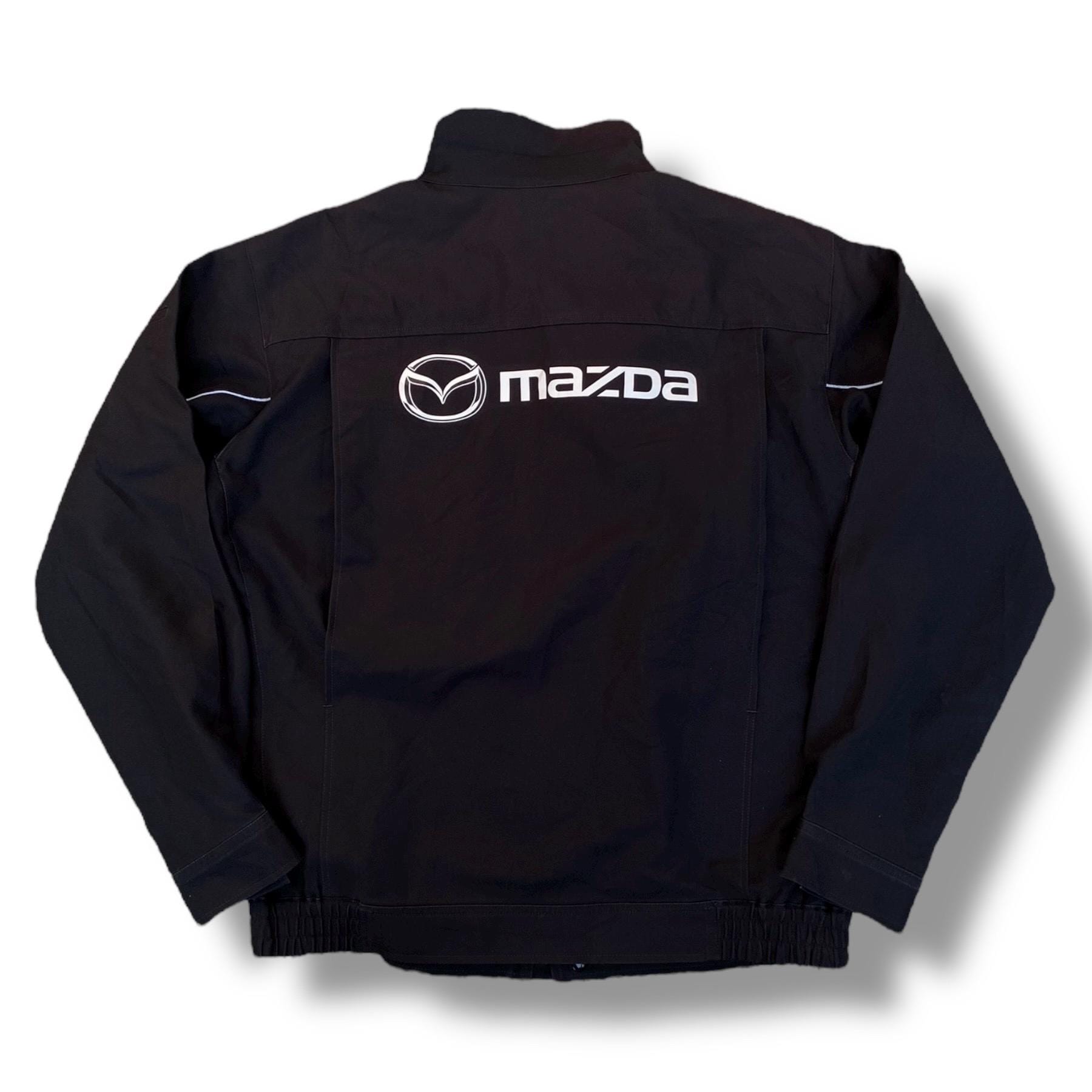 90s MAZDA フライトジャケット型 刺繍 ヴィンテージ Vintage 90s Mazda Bomber Jacket Motorsport Casual Outfits