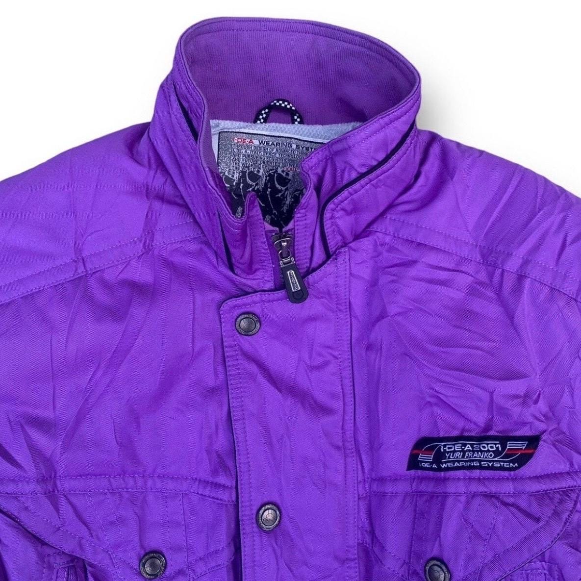 Vintage 90s Phenix Yuri Franko Jacket Ski Zipper Snap Button
