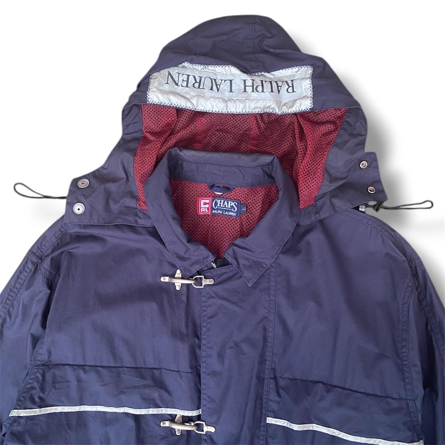 【完品】90's Chaps Ralph Lauren ファイヤーマンジャケット Vintage 90s Chaps Ralph Lauren Fireman Jacket Distinctive Design