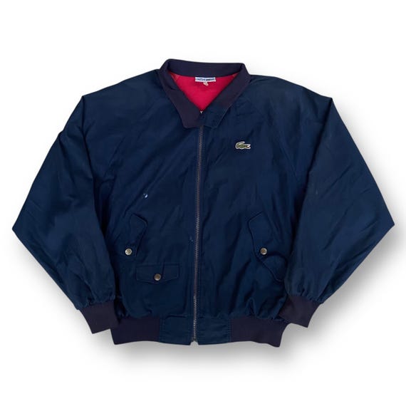 Vintage 90s Chemise Lacoste Harrington Jacket Small Embroidery