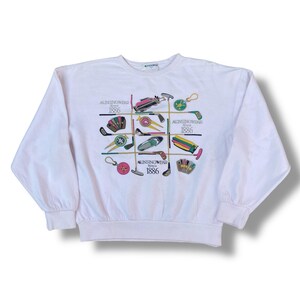 Vintage 90s Munsingwear Sweatshirts Pullover Golf Fashion Graphic Made in Japan Size L