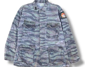 非常にレア!! ヴィンテージタイガーストライプ 60年代 ベトナム戦争