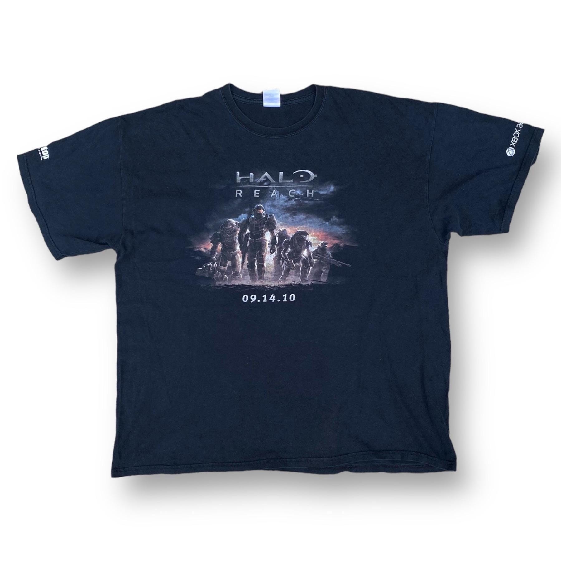 Vintage 2000s Halo Reach XBOX 360 Exclusive Game Shirt Double 