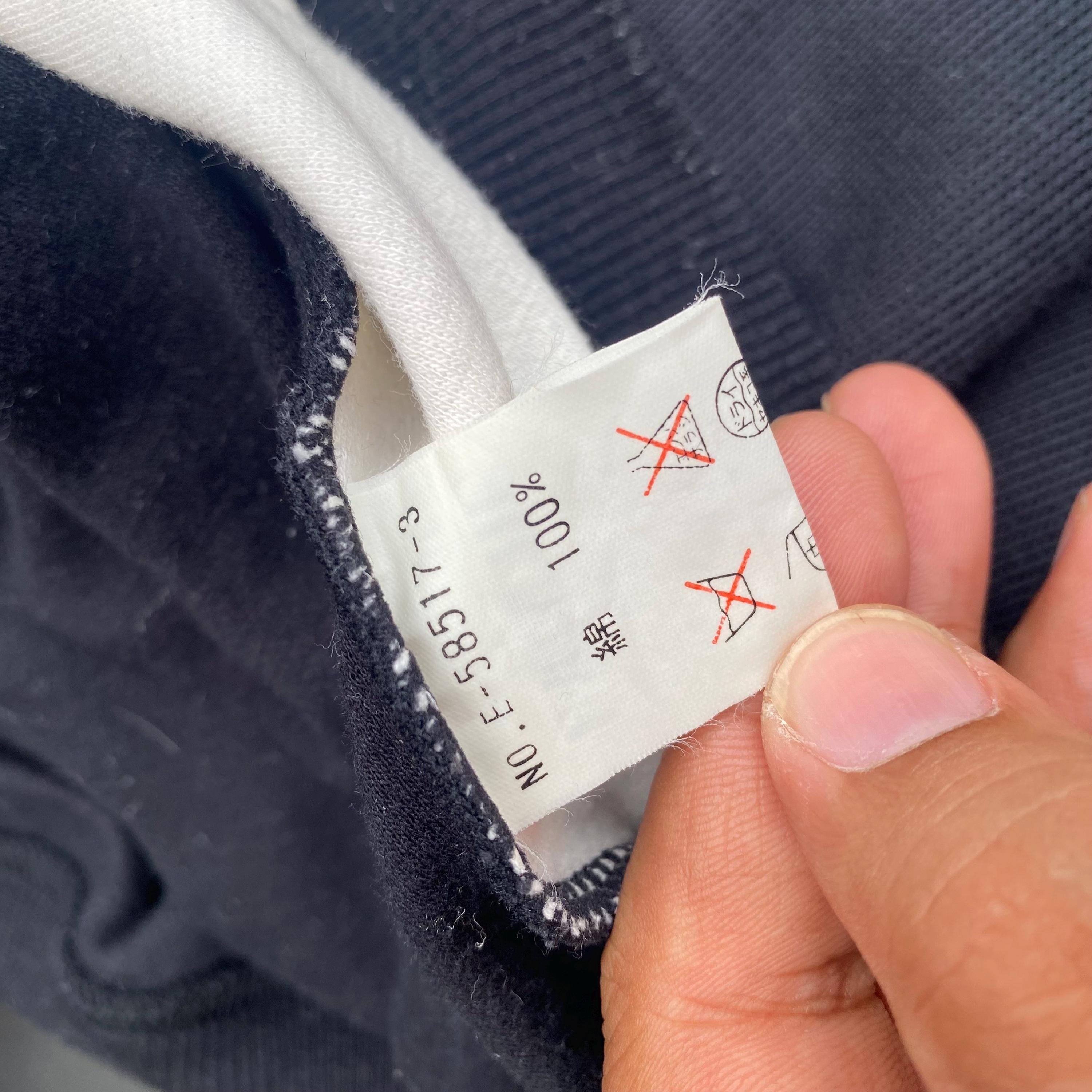 Vintage 90s Japanese Brand Lagache Jeans Sweatshirt Big