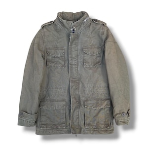 Vintage GAP militair veldjack M-65 geïnspireerd utility jack met meerdere zakken legerstijl bovenkleding maat S