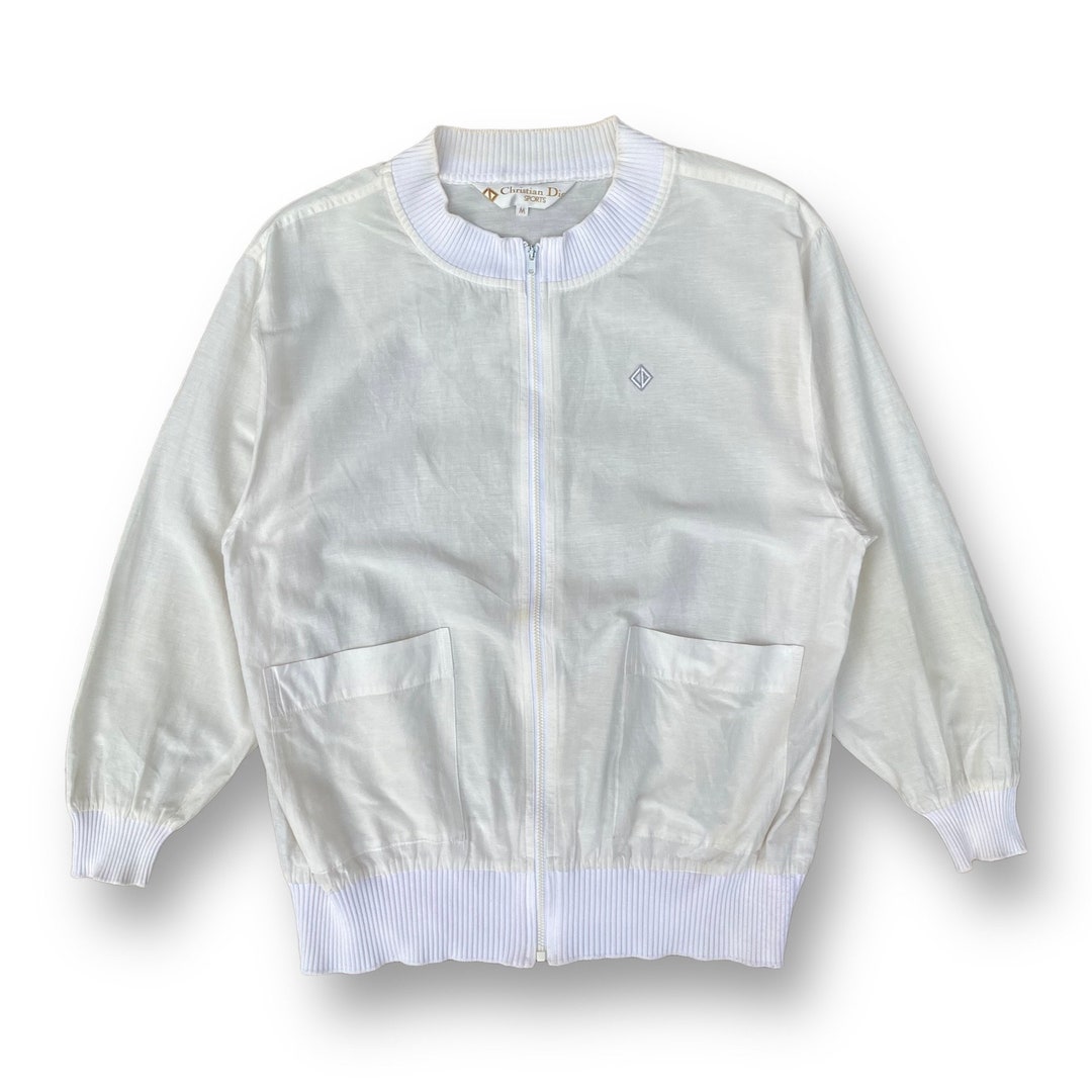 ジャケット・アウター vintage dior cotton cross bomber jacket vintage dior cotton cross bomber jacket