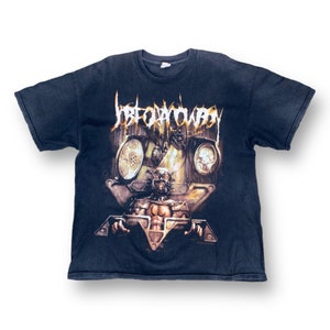 Vintage Job For A Cowboy American Death Metal Core Band Tees Extra Large 2000’s Y2K Cover Album Hard Heavy Metal Band Size XL