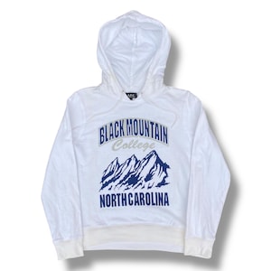 Sweat vintage APC Japon Black Mountain College Caroline du Nord pulls à capuche vintage America University College Taille S