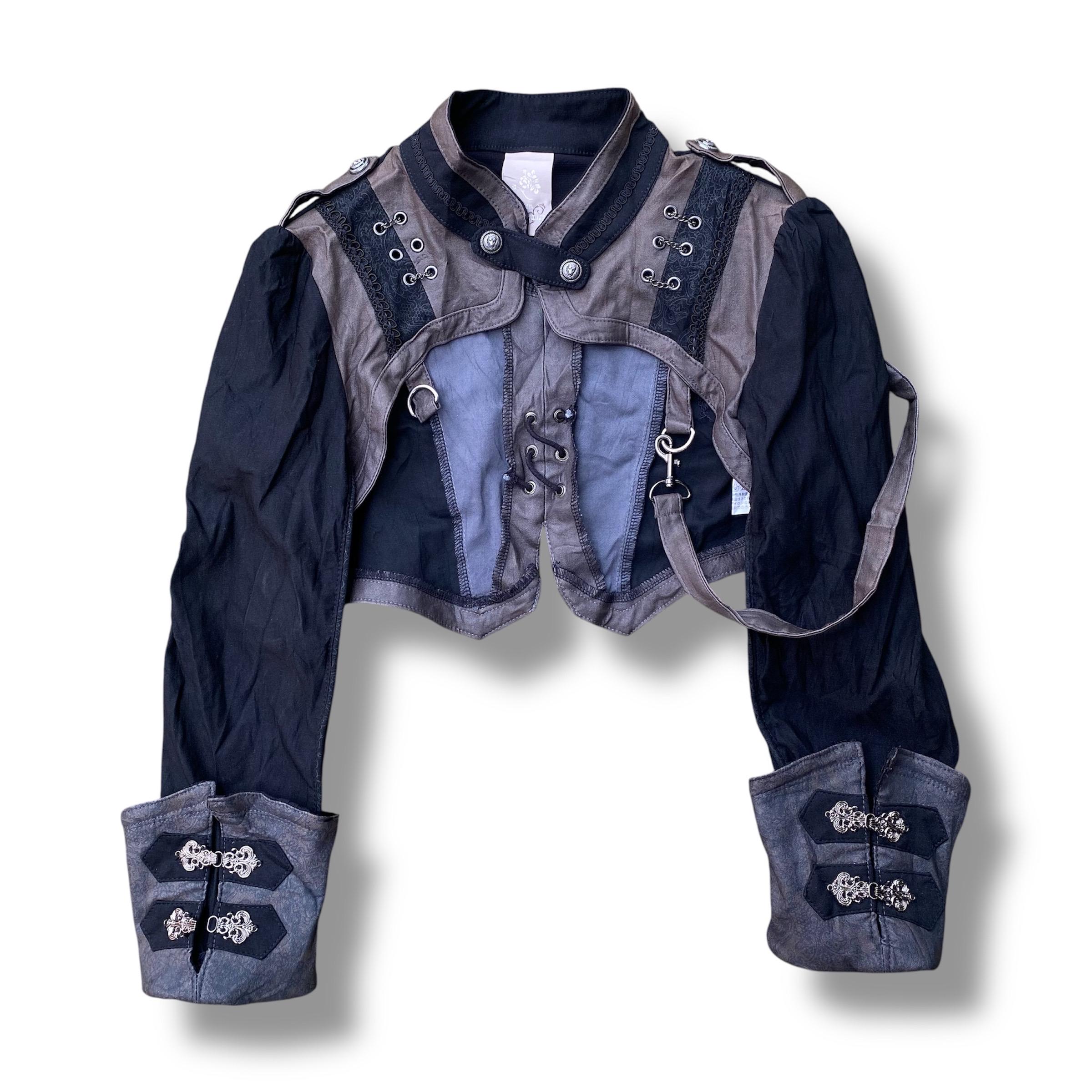 Rare! Vintage Rozen Kavalier Womens Jacket Punk Harajuku Gothic