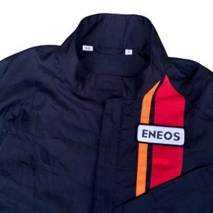 Vintage 90s JDN Japan Eneos Racing Oil Jumpsuit Coverall Workwear Racing Team Motorsport Initial D Drift Vintage Movie Size L