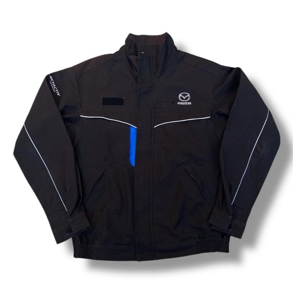 Vintage 90s Mazda Sky Activ Technology Suit Jacket Full Zipper Vintage 90s Mazda Sky Activ Technology Suit Jacket Full Zipper