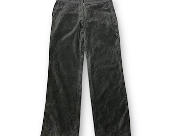 Vintage 90s Emporio Armani Velvet Corduroy Pants Made in Czech