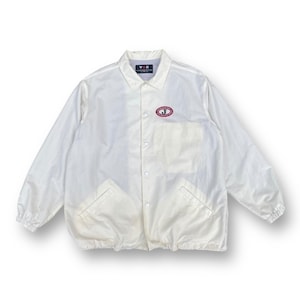 Vintage 90s Van Jac Coach Jacket Extra Large Snap Button Embroidery Logo For The Active Man Streetwear Outfits Style Size XL