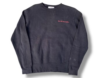 Vintage 90s Levis Red Tab Tops Sportswear Sweatshirt Two Horse
