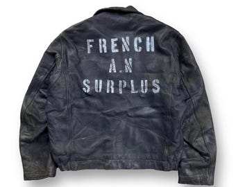 M35 French Army Motorcycle Dust Coat | Size 2 - Etsy