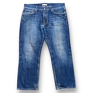 Vintage Style Japanese Brand Blue Denim Jeans Pants Made in Japan Size 34