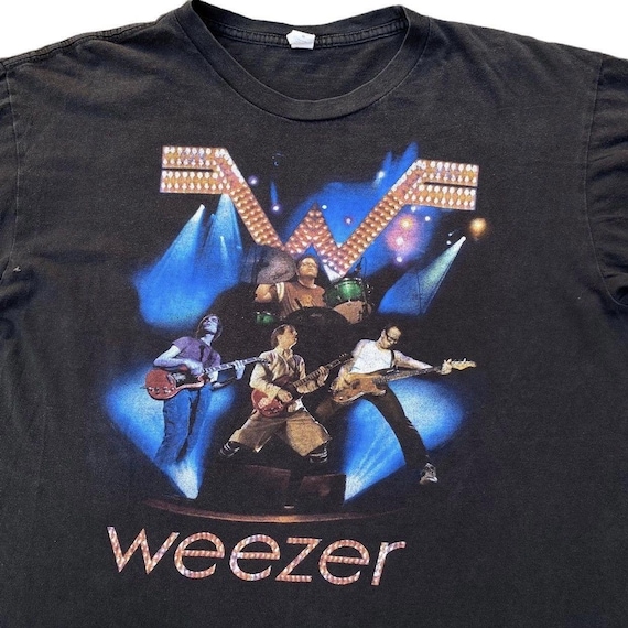 Vintage Weezer Troublemaker Tour 2008 Shirt Large American