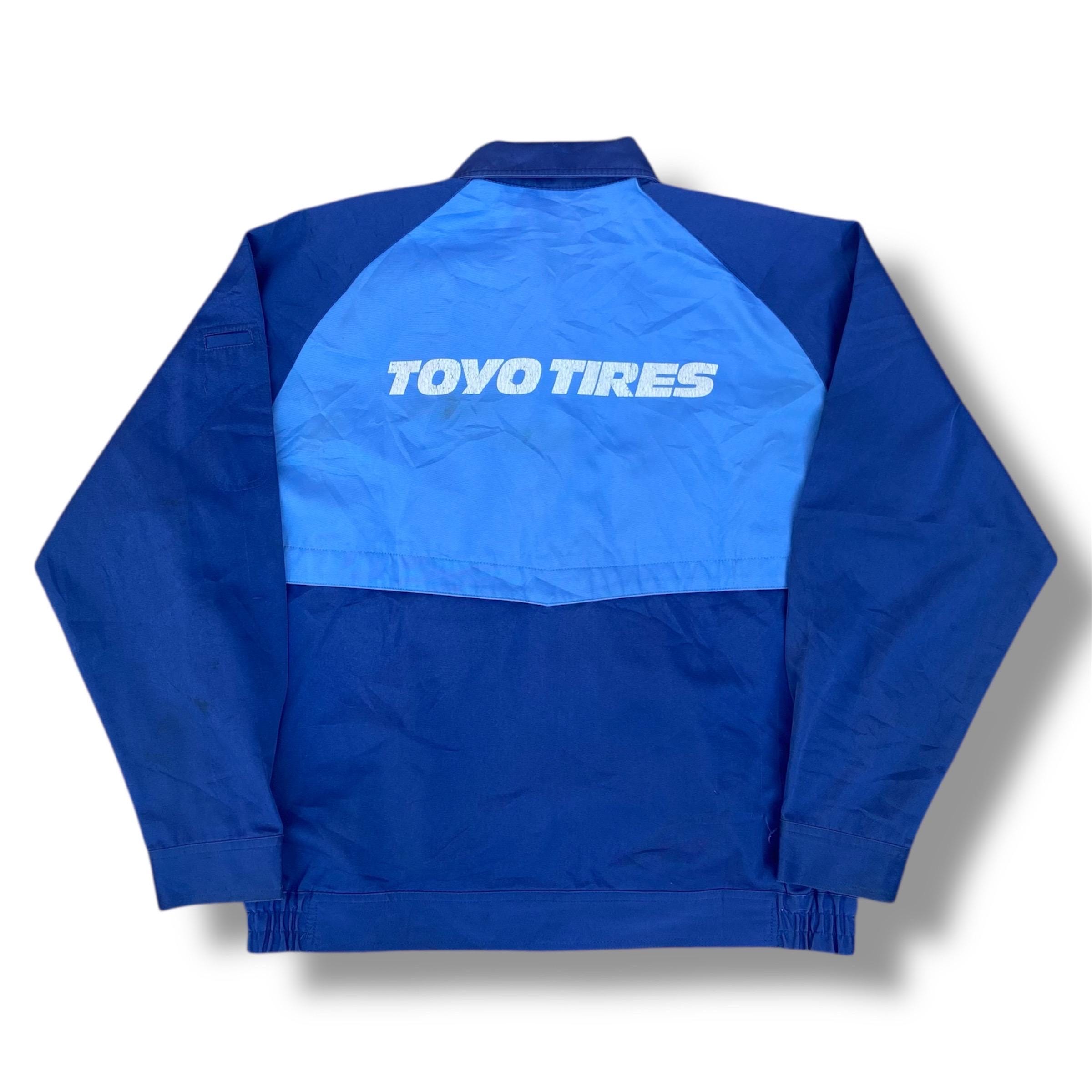 Vintage 90s Toyo Tires Workwear Jacket Staff Outerwear Outfits