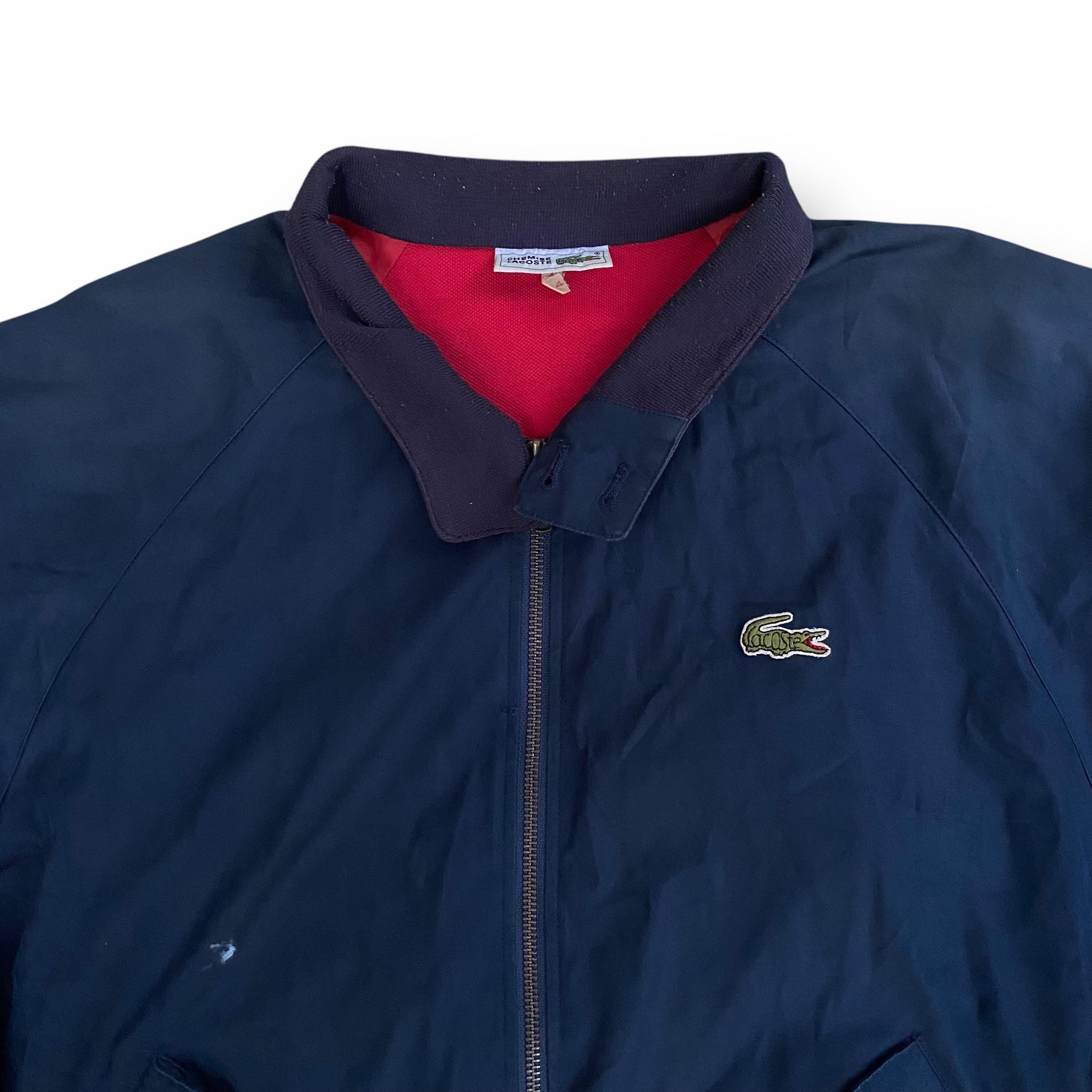 Vintage 90s Chemise Lacoste Harrington Jacket Small Embroidery