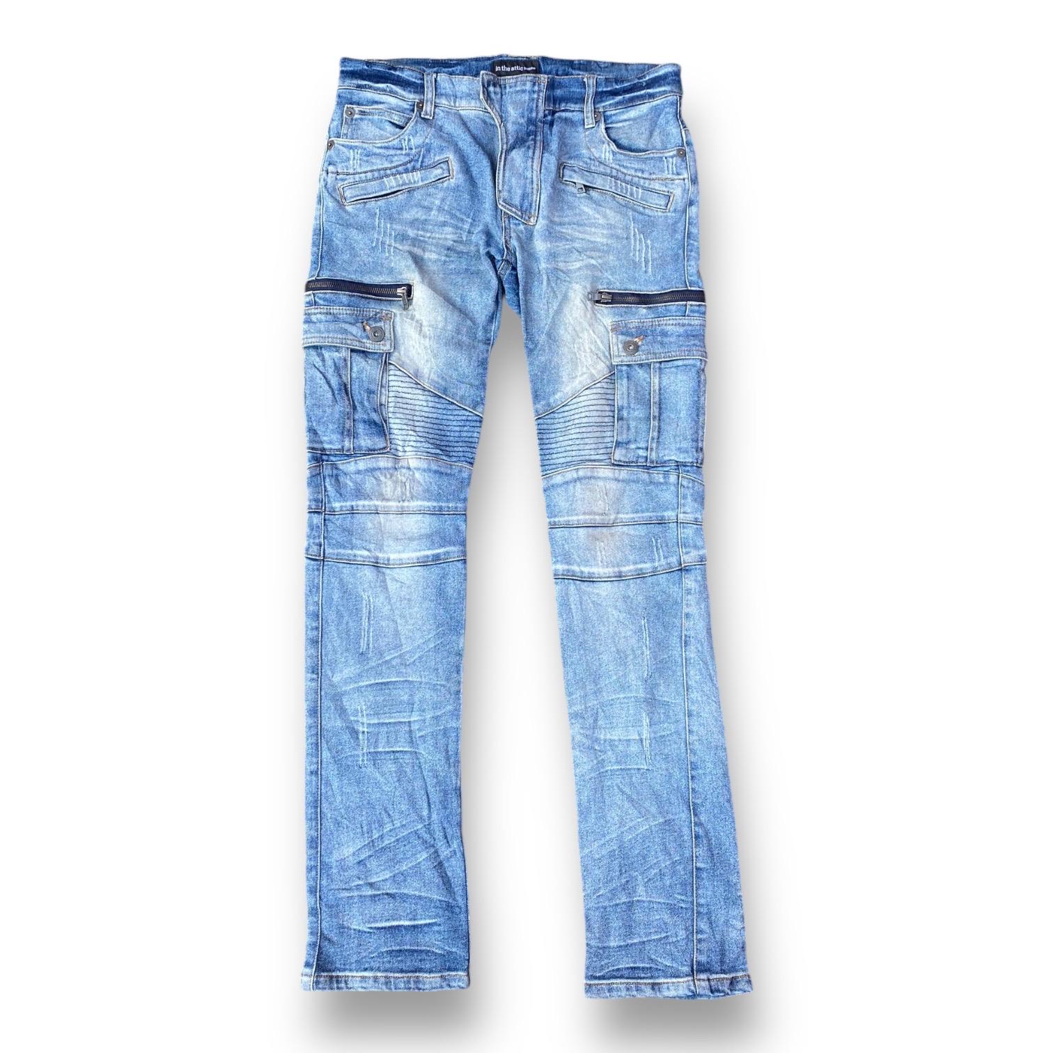 パンツ in the attic zip design denim jeans in the attic zip design denim jeans