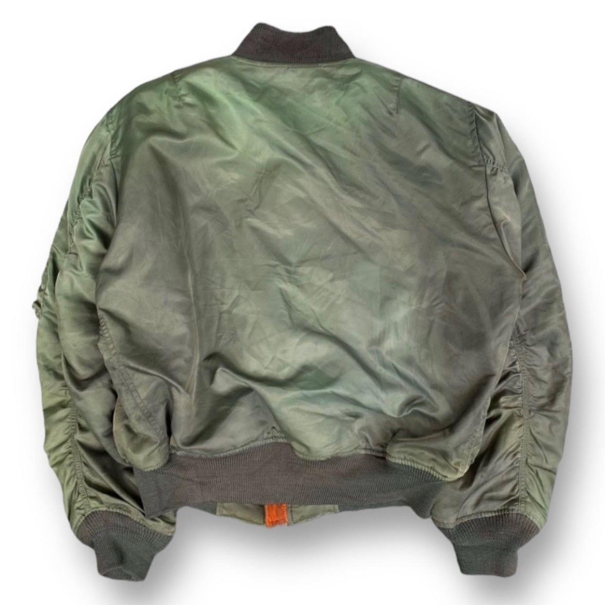 Vintage 90s Alpha Industries MA-1 Reversible Bomber Jacket