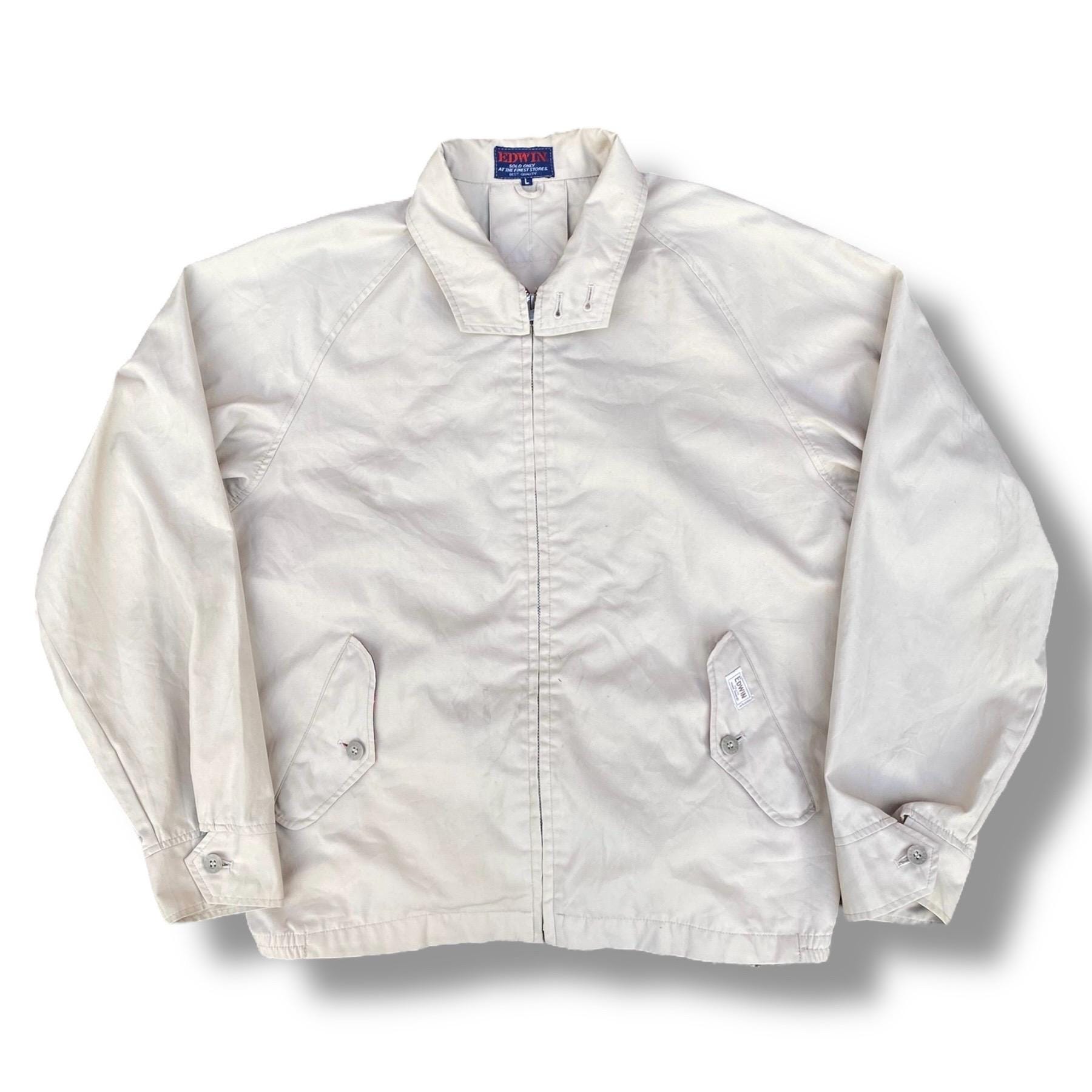 Vintage 90s Edwin Harrington Jacket Full Zipper Double Pocket the