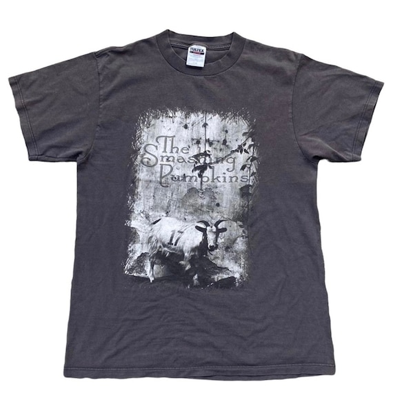 Vintage 90s the Smashing Pumpkins Goat 17 Band Tees Large American