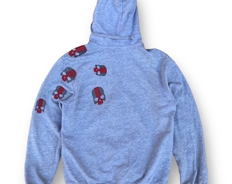 Vintage Y2K Hydrogen Italy Hoodies Sweatshirt Double Extra Large