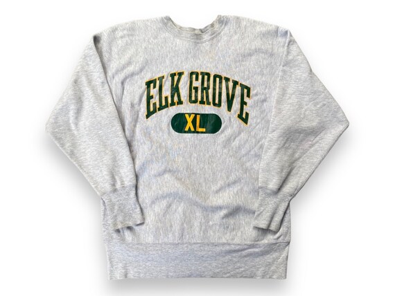 Vintage 80’s 90s Champion Reverse Weave Elk Grove… - image 1